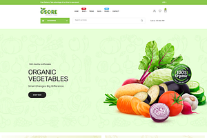 Grocery And Organic Shopify Gsore