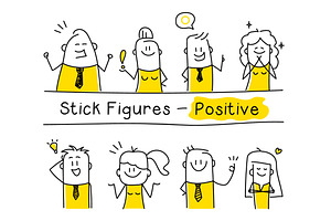 Stick Figures Positive