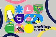 Geometric Infographics Design, an Object Illustration by Creative Graphics (Thumbnail 3 of 10)