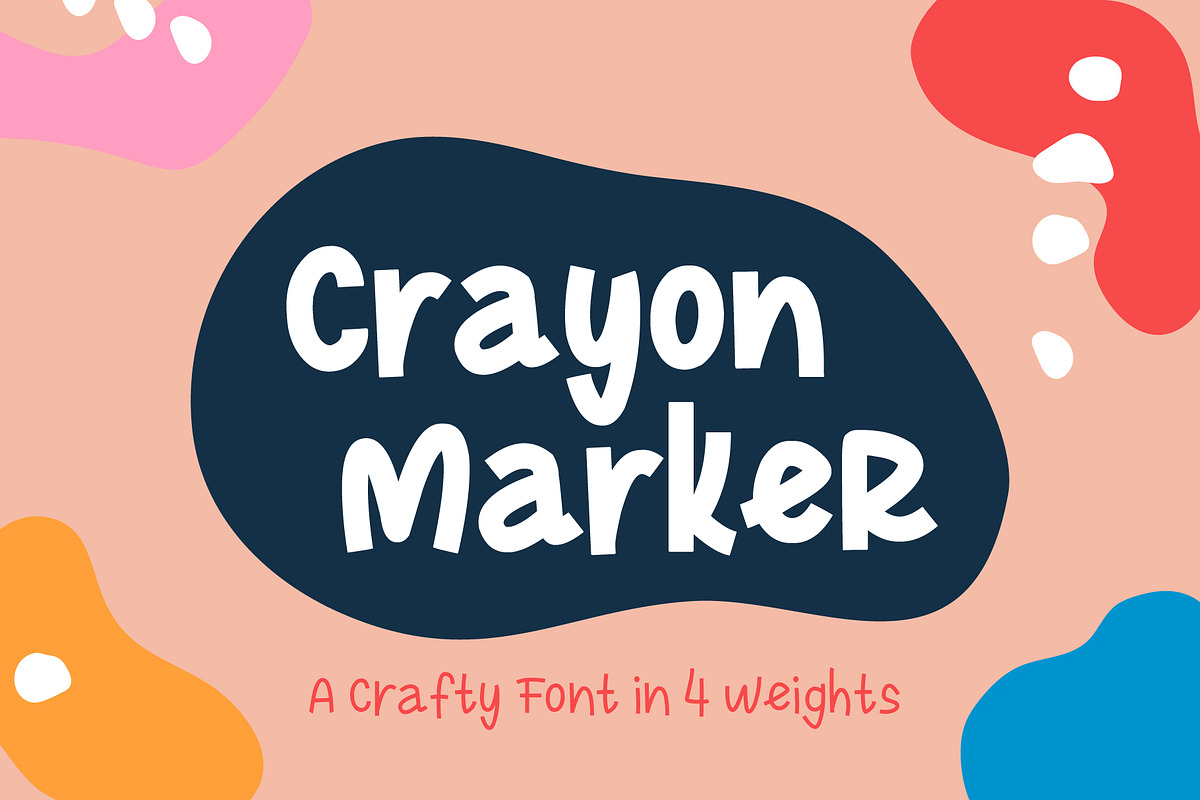 Crayon Marker Font, a Font by Flycatcher Design (Photo 1 of 6)