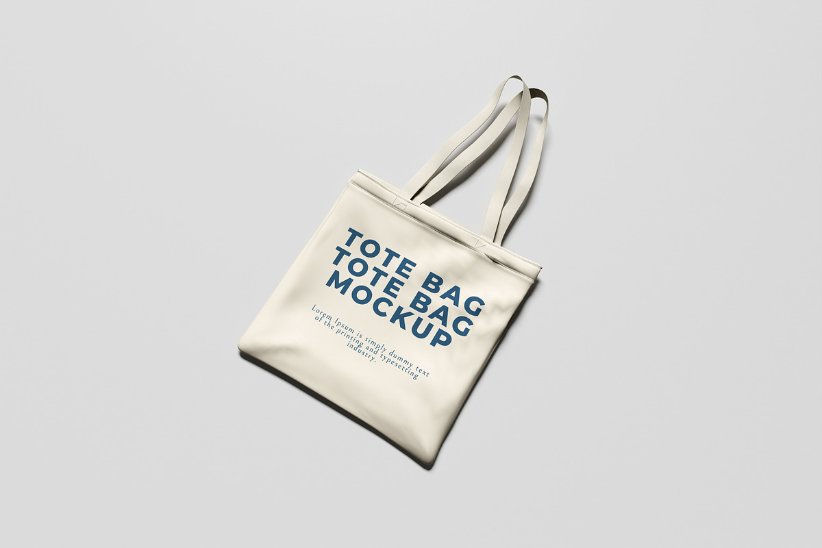 Tote Bag Mockup, a Packaging Mockup by AnasStudio (Photo 4 of 5)