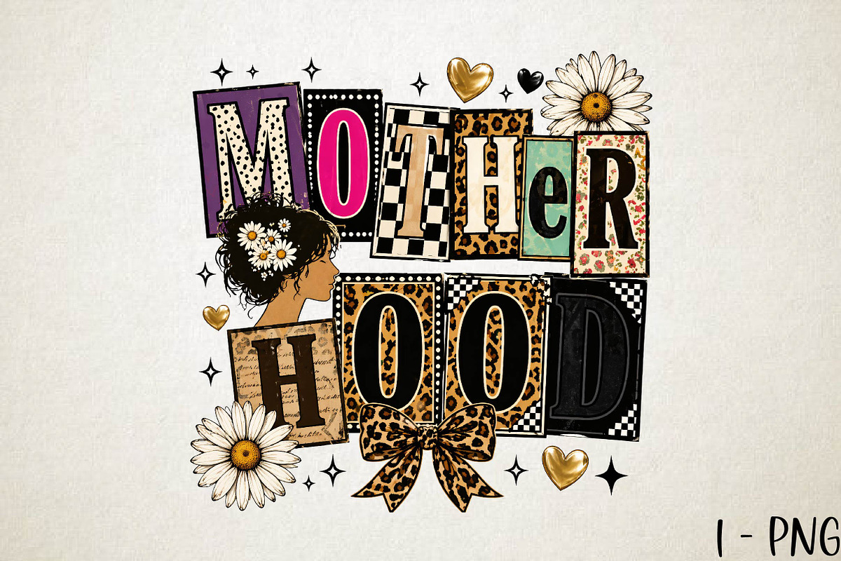 Mother's Day Mother Hood PNG, a Work Illustration by DreamPrint404 (Photo 1 of 7)