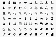 Awesome 1,800 icons - Multicons Set, an Icon by VectorCam (Thumbnail 3 of 5)