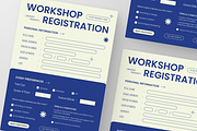 Minimalist Workshop Registration, a Flyer Template by Annora Studio (Thumbnail 5 of 6)