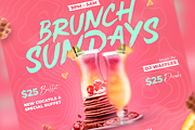 Brunch Flyer, a Flyer Template by FLYERHIVE (Thumbnail 1 of 3)
