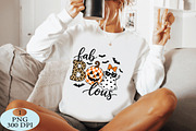 Ghost & Pumpkin Halloween PNG, a Seasonal Illustration by Daily.Designs (Thumbnail 4 of 5)