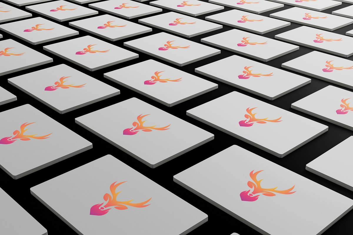 Modern Gradient Deer Stag Logo, a Branding & Logo Template by Artnivora.Std (Photo 4 of 4)