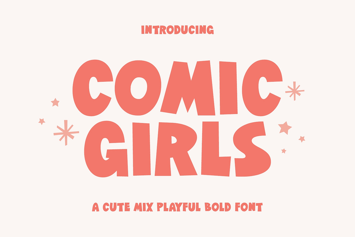 Comic Girls - Comic Font, a Handwritten Font by Keithzo (Photo 1 of 7)