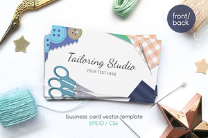 vector Business card template