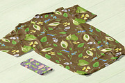 Wetland floral watercolor patterns, a Pattern Graphic by Piñata (Thumbnail 6 of 8)