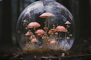 Mushroom Sphere, a Nature Photo by k.tay