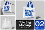 Eco Tote Bag Mockup, a Packaging Mockup by Permadi Creative (Thumbnail 1 of 3)