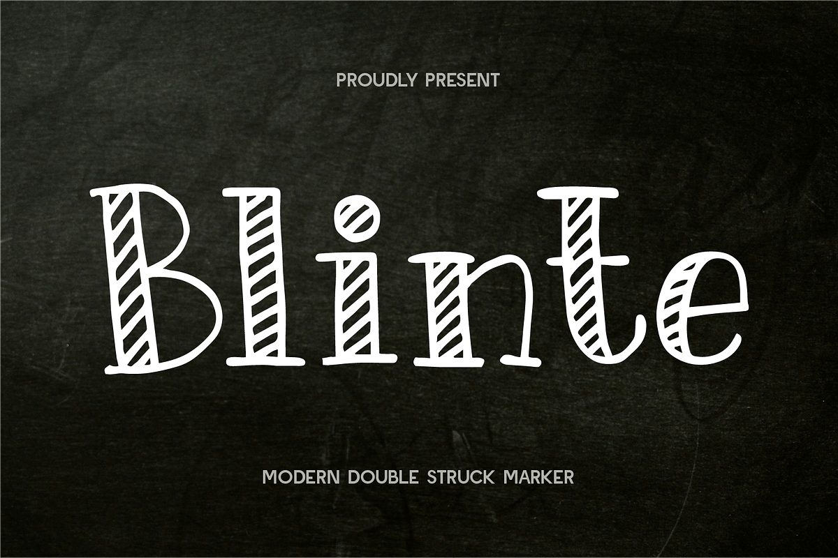 Blinte - Doublestruck Serif, a Serif Font by Indotype Foundry (Photo 1 of 10)