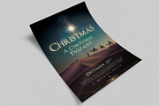 Christmas Church Poster & Flyer, a Flyer Template by CREATIVE DUDE (Thumbnail 4 of 6)