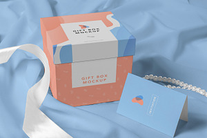 Luxury Gift Box Mockups