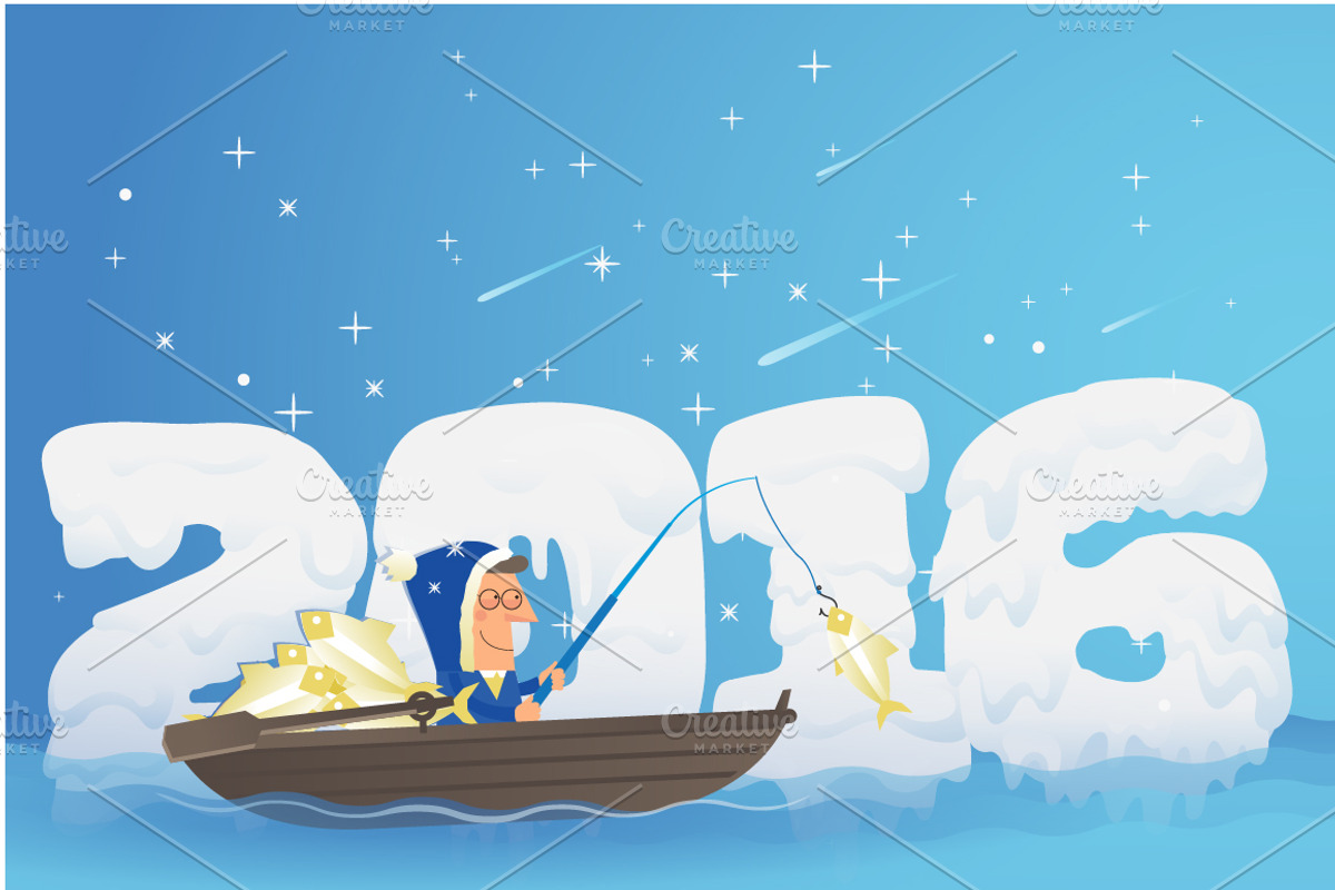 2016 Business New Year, a Finance Illustration by ANNO Graphics (Photo 1 of 2)