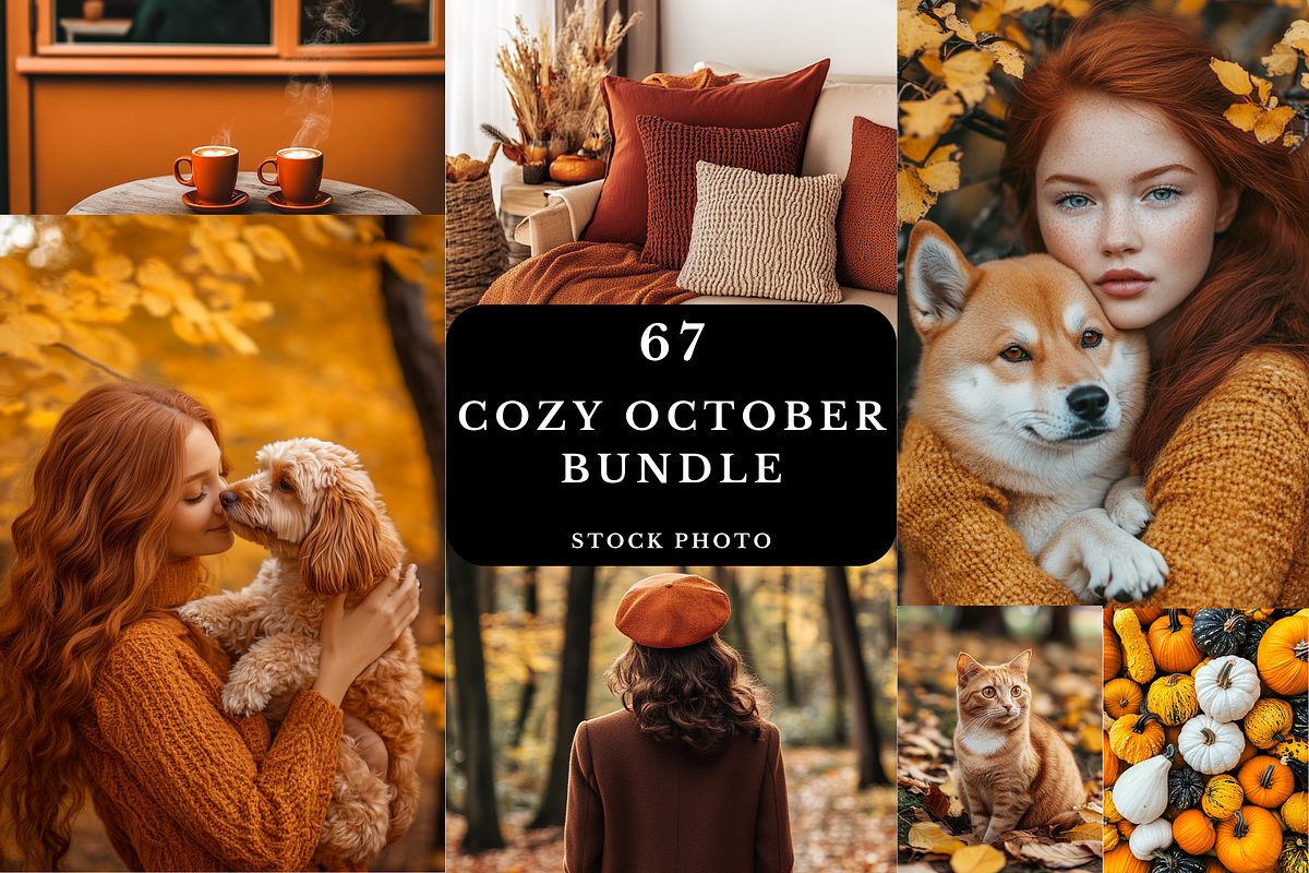 67 Cozy October Mood Stock Photos, a Beauty & Fashion Photo by MarkoPresets (Photo 1 of 10)
