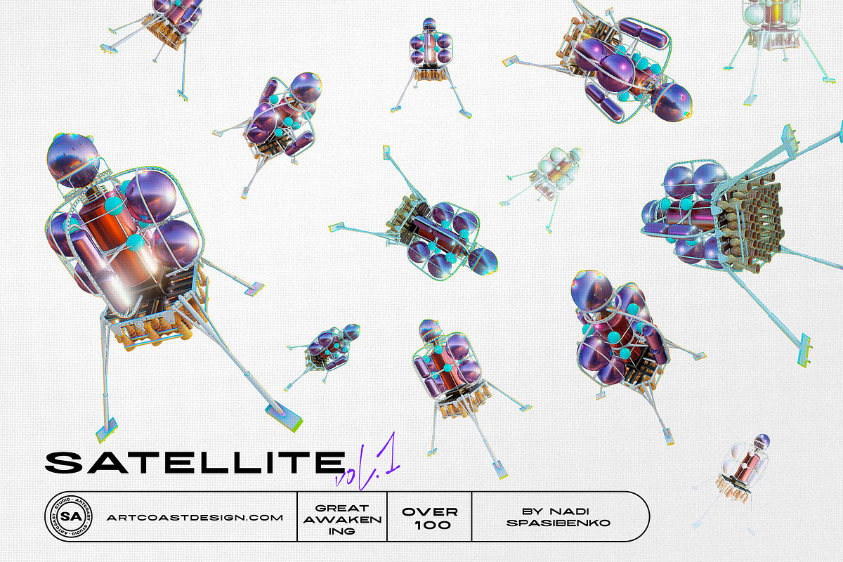 COSMIC AWAKENING 3D Objects & Poster, a Wallpaper Graphic by nadispasibenko (Photo 16 of 18)