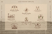 SouthWestern fonts & logo templates, a Branding & Logo Template by Fat Hamster (Thumbnail 4 of 9)