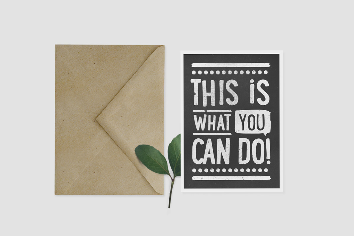 Mockup · Eco Cards, a Print Template by tomodachi studio (Photo 4 of 5)