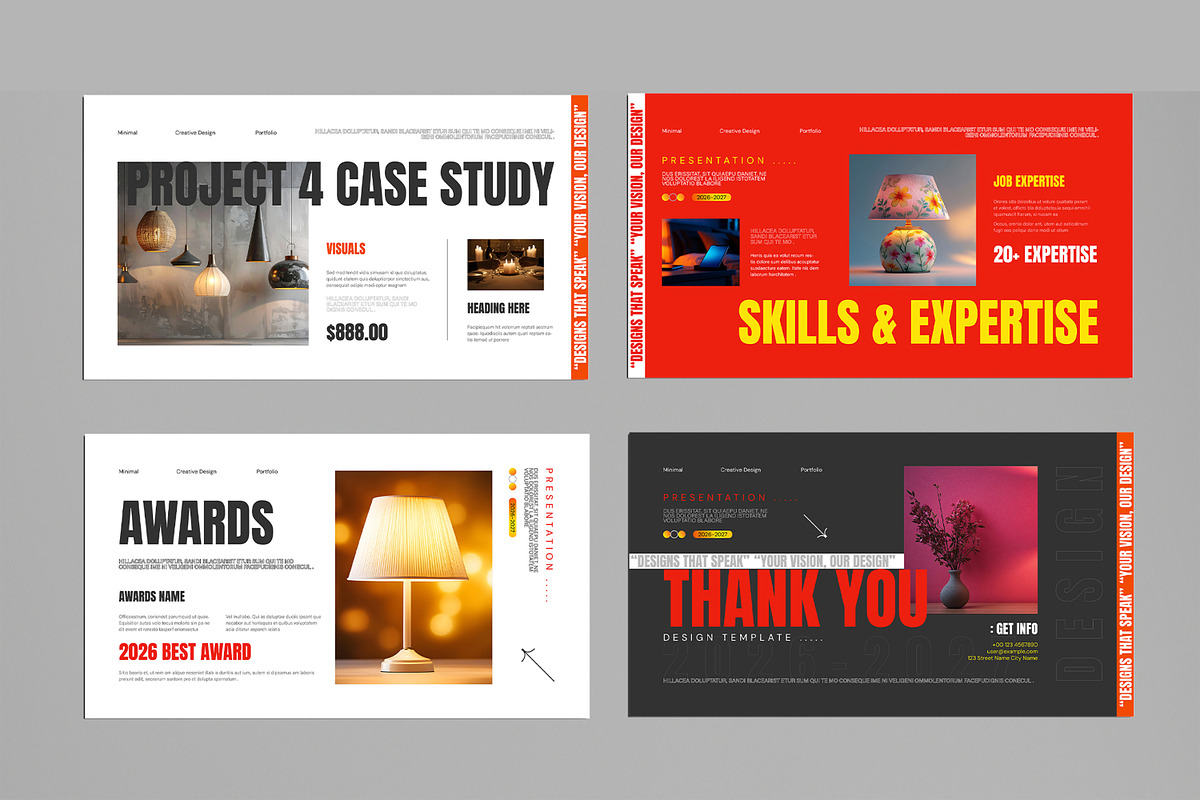 Portfolio Presentation Template, a Presentation Template by MightyDesign (Photo 5 of 8)