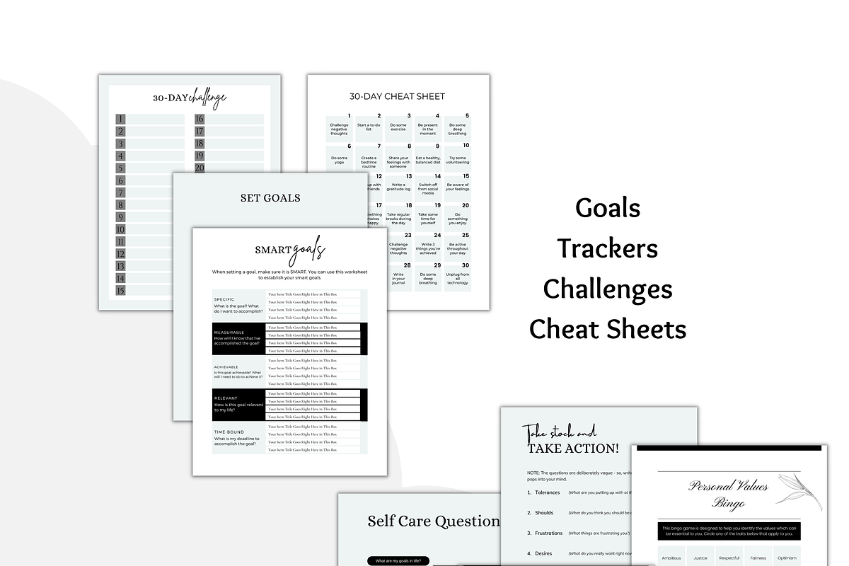Done-for-you Workbook template canva, a Magazine Template by Millennials Marketing (Photo 7 of 9)