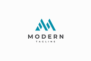 Modern Letter M Logo Design, a Branding & Logo Template by yopie (Thumbnail 1 of 3)