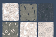 collection of patterns féminité, a Pattern Graphic by LazuInna Shop (Thumbnail 6 of 11)