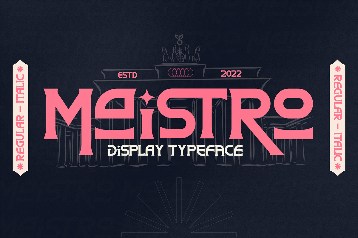Maistro Modern Display Font, a Sans Serif Font by Storytype Studio (Photo 1 of 15)