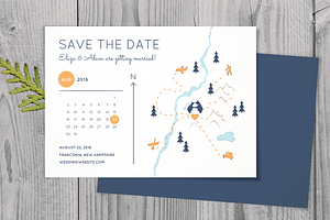 Rustic Save The Date