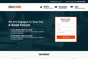 High Converting Landing Page