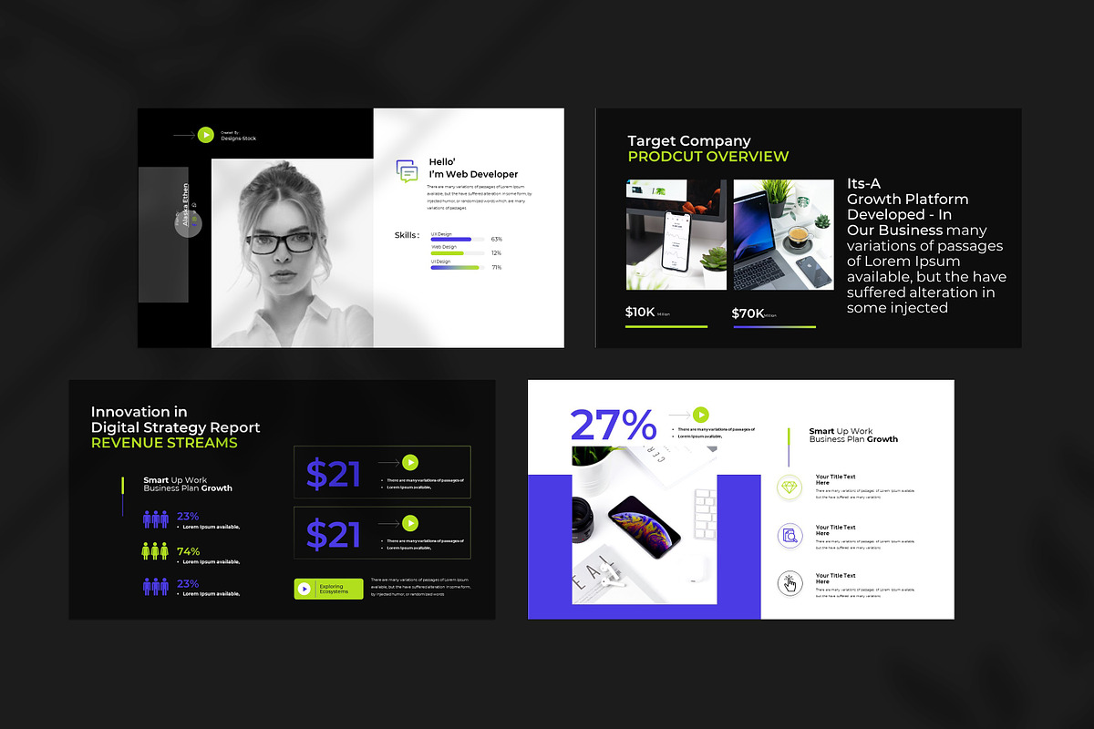 Strategy Report Presentation, a Presentation Template by Creative-Work (Photo 9 of 9)
