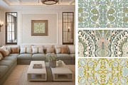 William Morris Seamless Patter 13, a Pattern Graphic by ARTOZEN DIGITAL (Thumbnail 10 of 19)