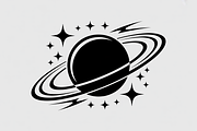 Planet Saturn planetary ring system, an Illustration by Amazin_art (Thumbnail 18 of 21)