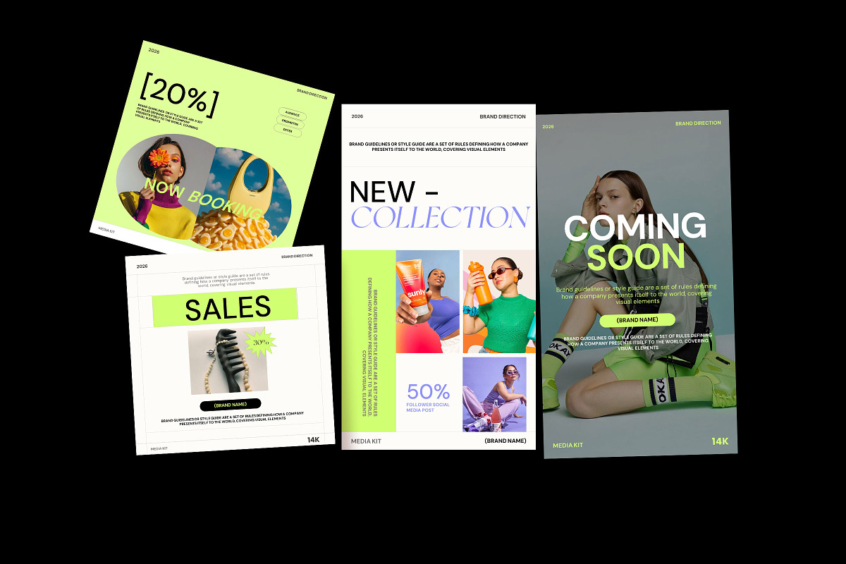 Digital Social Media Kit, a Social Media Template by Studio Industry (Photo 5 of 9)