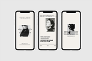 Social Media iphone Mockup, an iPhone Mockup by Replika Machine (Thumbnail 5 of 8)