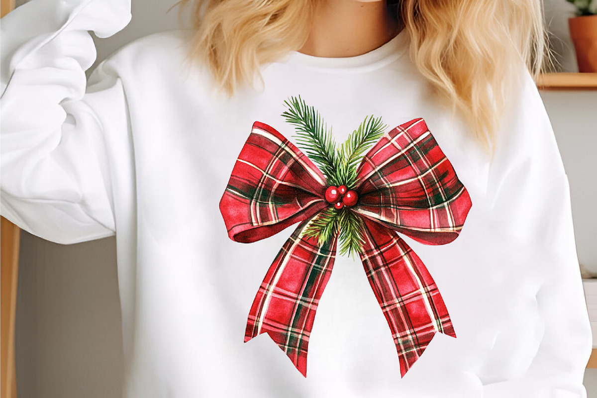 Christmas Coquette Bows Holiday PNG, an Illustration by SinaCreation (Photo 4 of 7)