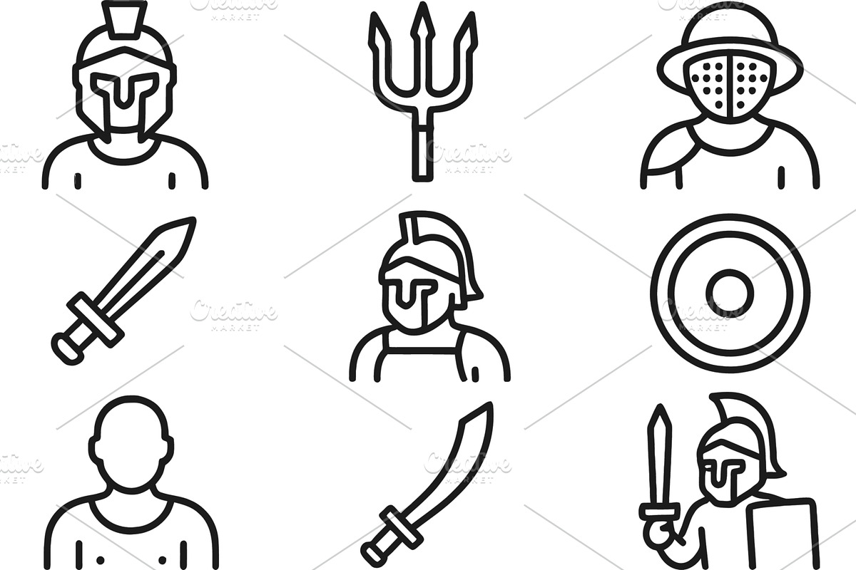 Vector illustration of ancient, an Object Illustration by ZinetroN