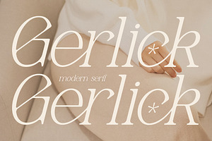 Gerlick Modern Serif Font