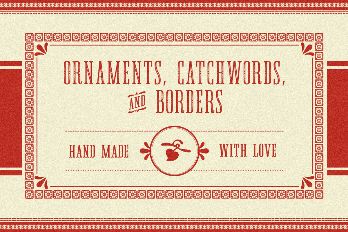 PressBox Font Combo, a Sans Serif Font by Vintage Type Company (Photo 8 of 9)
