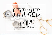 Stitched Love Font, a Font by vladocar (Thumbnail 8 of 8)