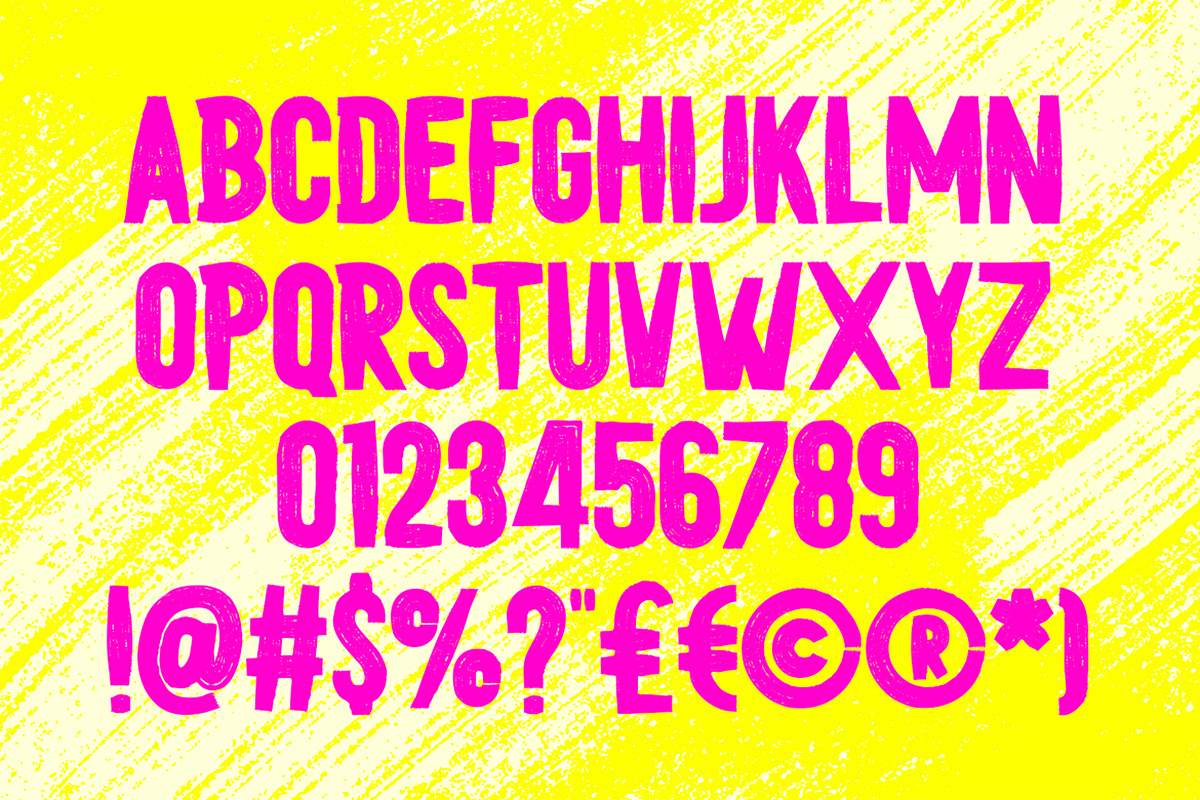 Snack Brush - Brush Display Typeface, a Sans Serif Font by Pekotype (Photo 10 of 11)