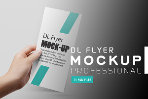 DL Flyer Mockup
