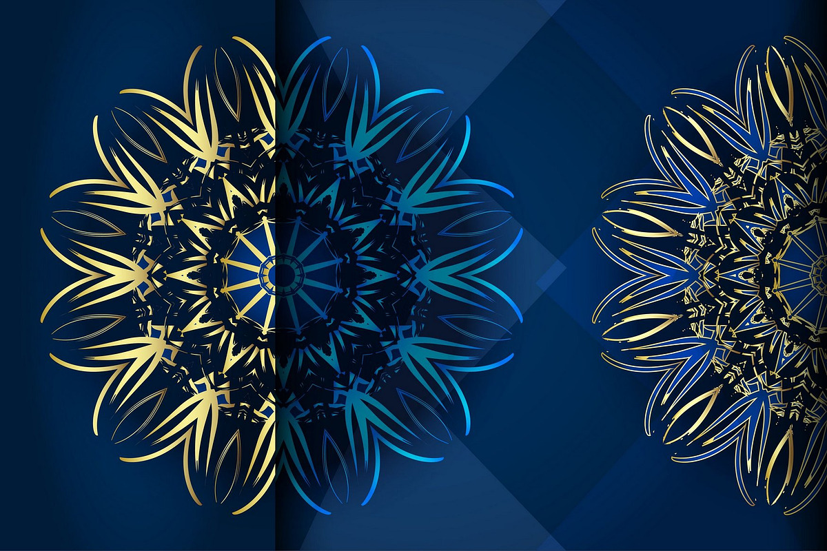 Mandala Vector Pattern Graphics Pack, a Background Graphic by NJ Himel (Photo 32 of 91)