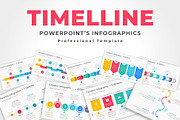 Timeline Infographics PowerPoint, a Presentation Template by GraphicStan (Thumbnail 1 of 19)
