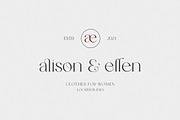 Catalina - Classy Ligature font, a Serif Font by dealitastudio (Thumbnail 2 of 11)
