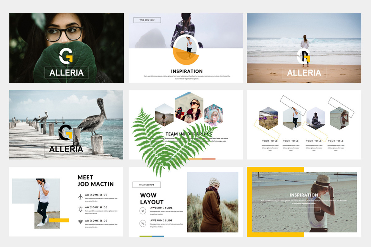 Galleria Powerpoint Presentation, a Presentation Template by SlideBester (Photo 2 of 15)