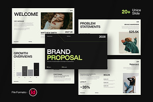 Brand Proposal Presentation Template