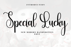 Special Lucky, a Handwritten Font by InermediaSTUDIO