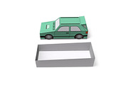 Car favor - 3d papercraft, a Print Template by PAPER amaze (Thumbnail 2 of 7)